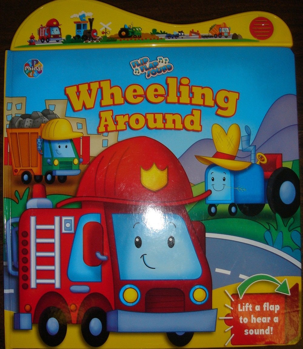 Flip Flap Sound Book: Wheeling Around – WONDERSAURUS