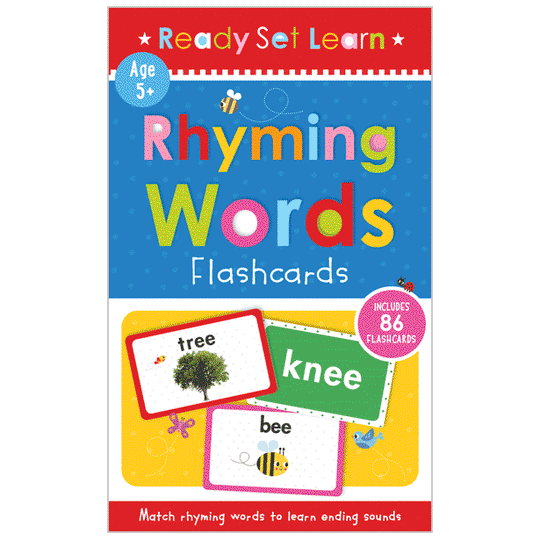 Ready Set Learn: Flashcards - Rhyming Words – WONDERSAURUS