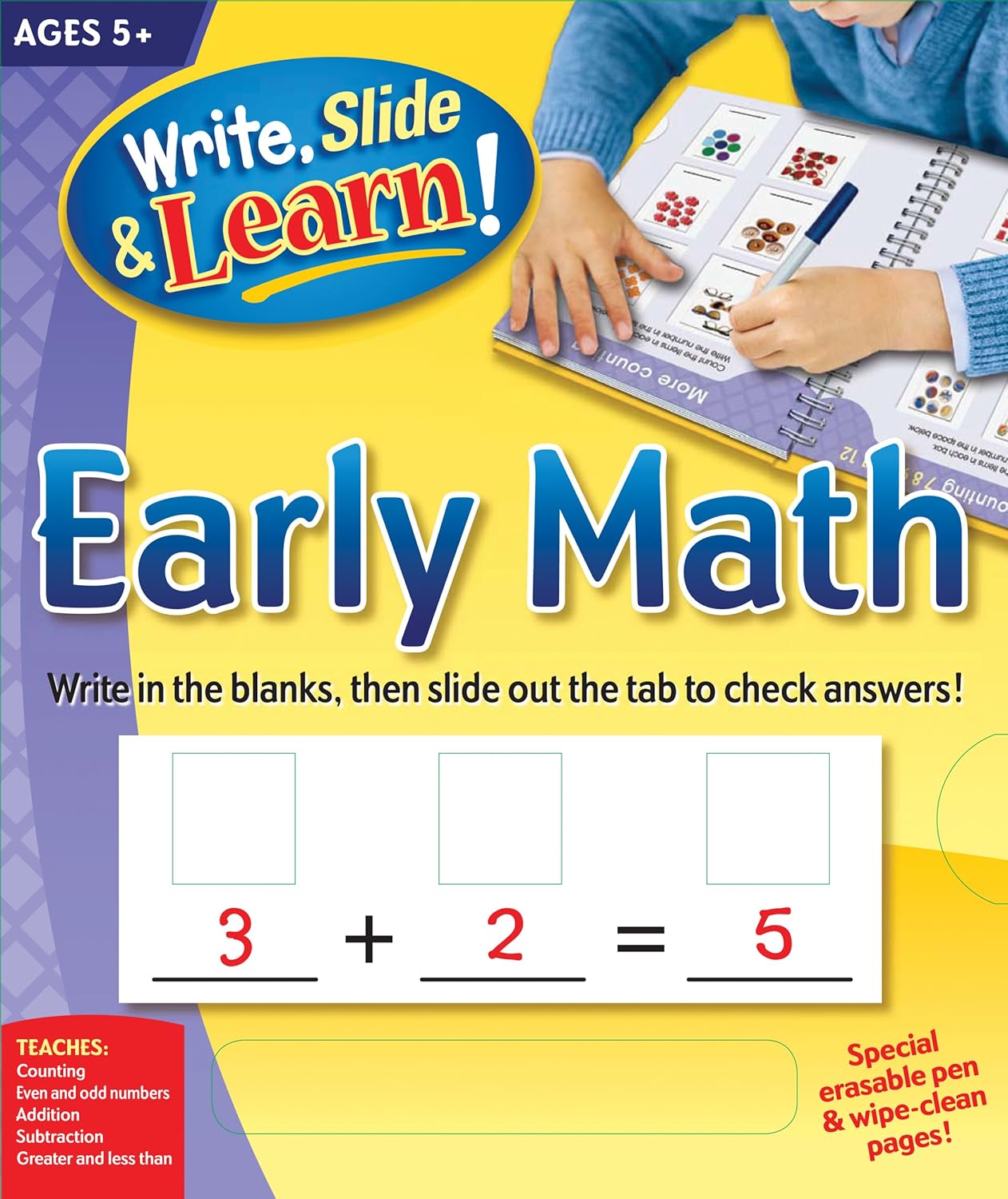 The Woder Wheel Math Machine Write, Slide & Learn! Math – WONDERSAURUS