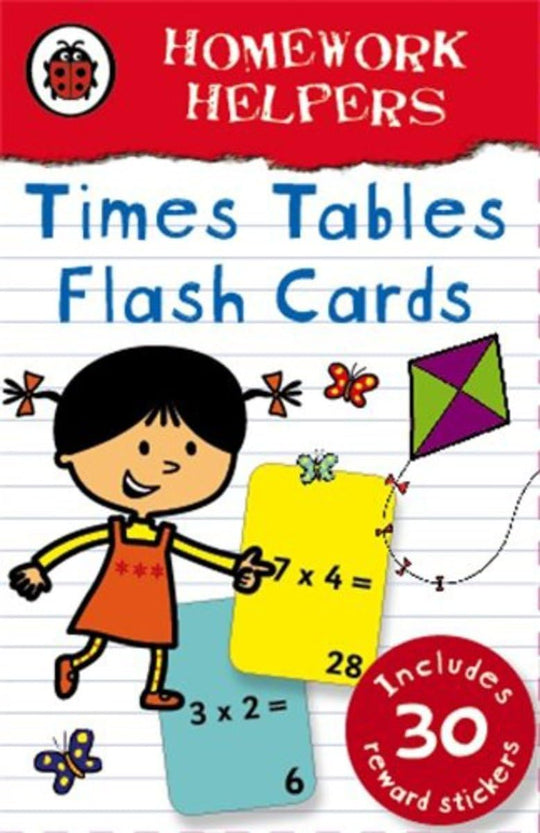 Flash Cards: Homework Helpers Times Tables – WONDERSAURUS