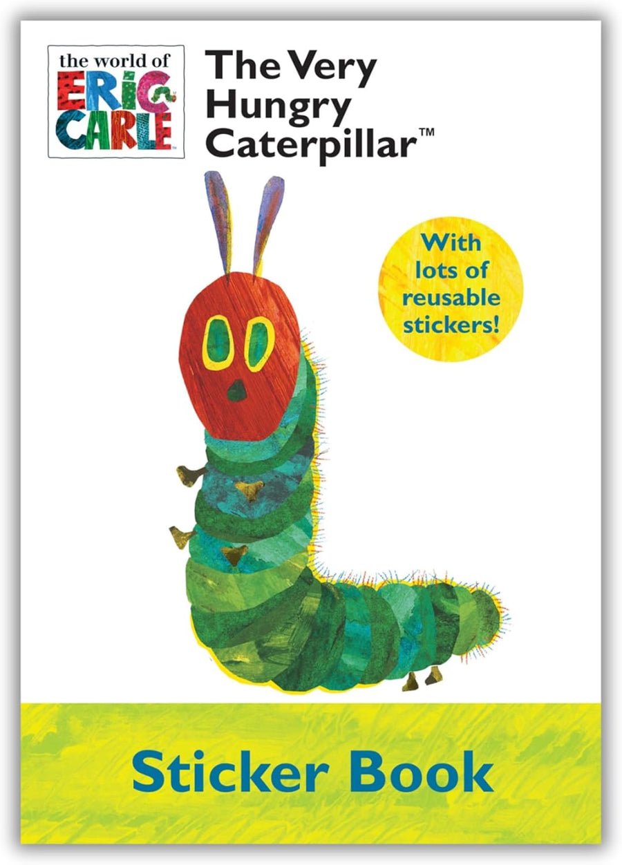 Sticker Book: Eric Carle - The Very Hungry Caterpillar – WONDERSAURUS
