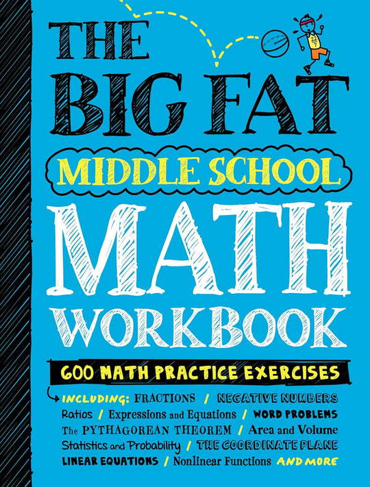 The Big Fat Middle School Math Workbook – WONDERSAURUS