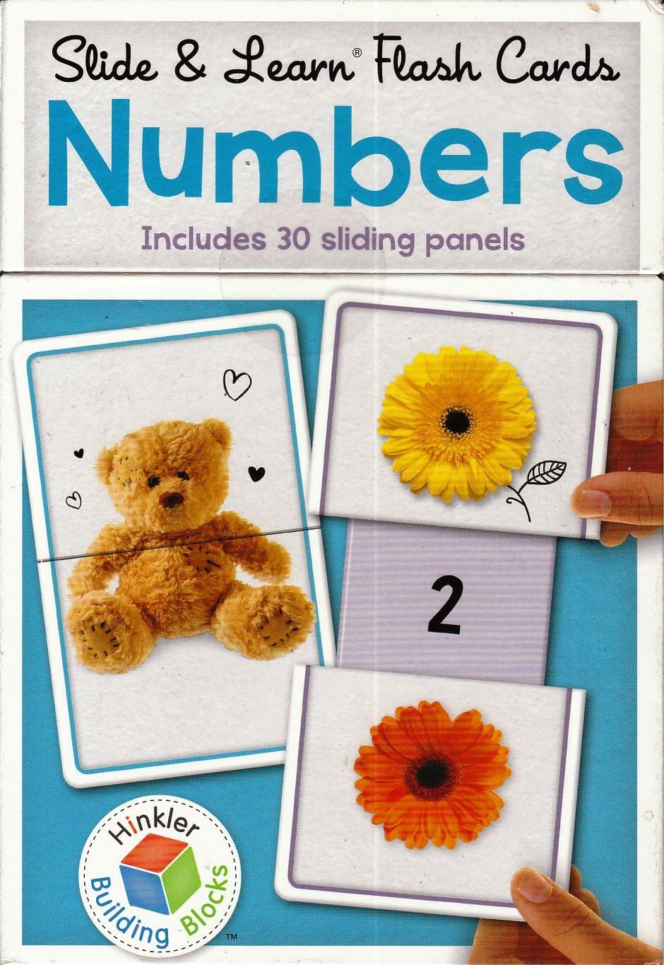 Building Blocks Flashcard Building Blocks: Slide & Learn Flash Cards - Numbers – Wondersaurus