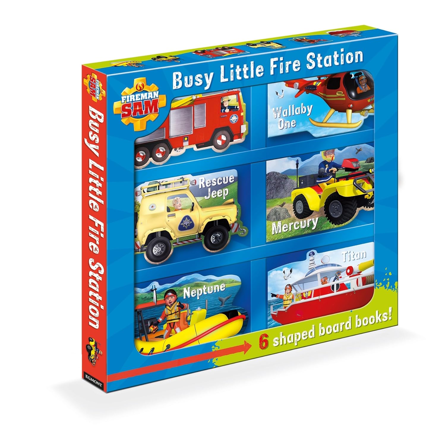 Fireman Sam Board Book: Busy Little Fire Station – Wondersaurus