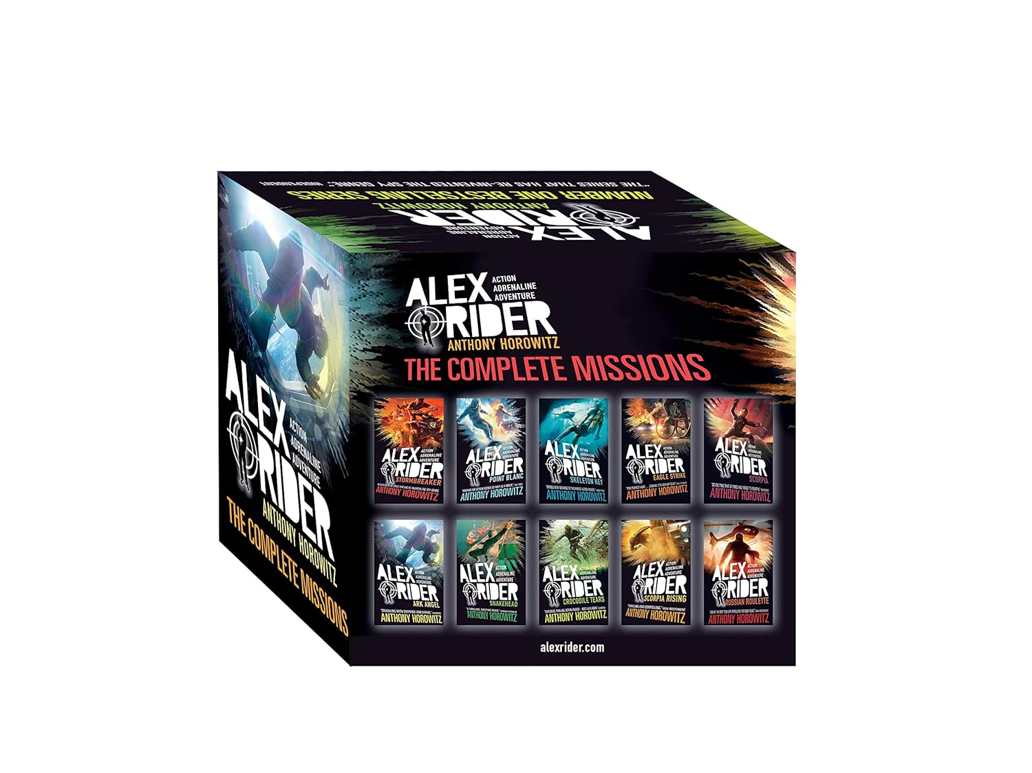 Alex Rider 10 book slipcase – Wondersaurus