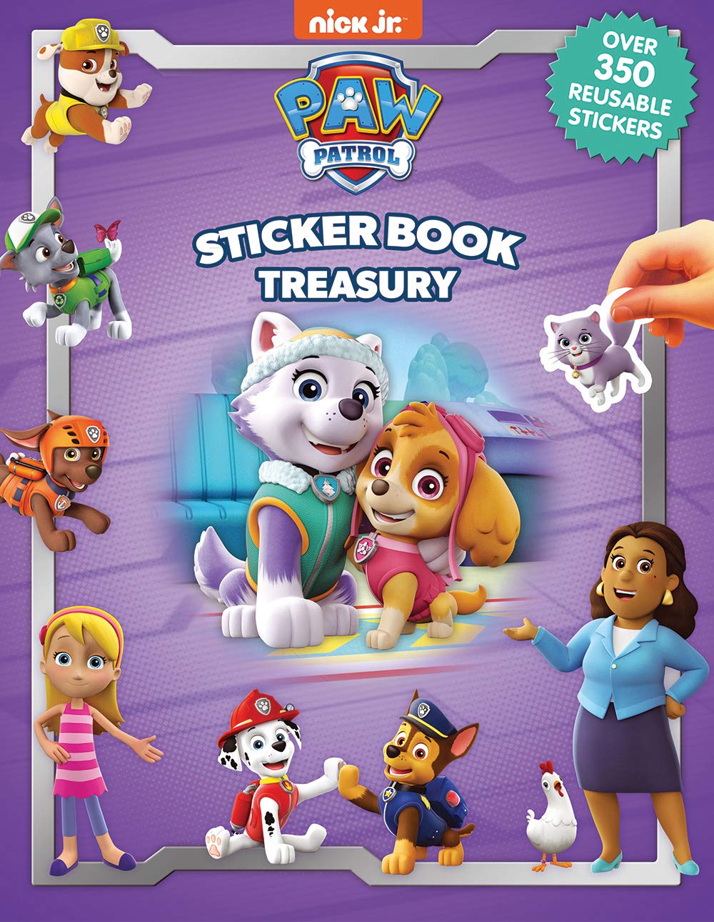 Sticker Book Treasury Nickelodeon Paw Patrol Girl Wondersaurus sticker-book-treasury-nickelodeon-paw-patrol-girl-wondersaurus
