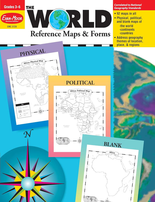 World Reference Maps & Forms, The:Gr.3-6 – WONDERSAURUS