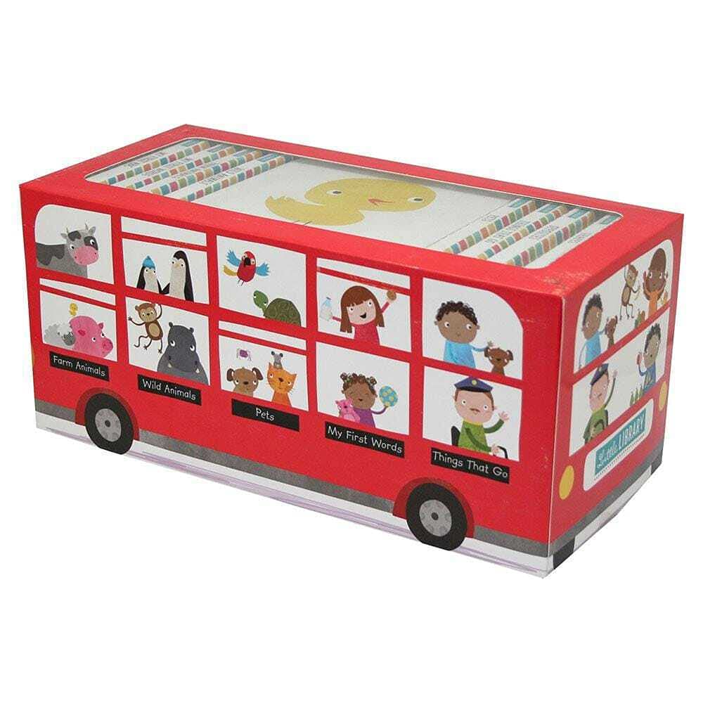 Bus Stop Little Library Little Library Red Bus 10 Book Set – WONDERSAURUS