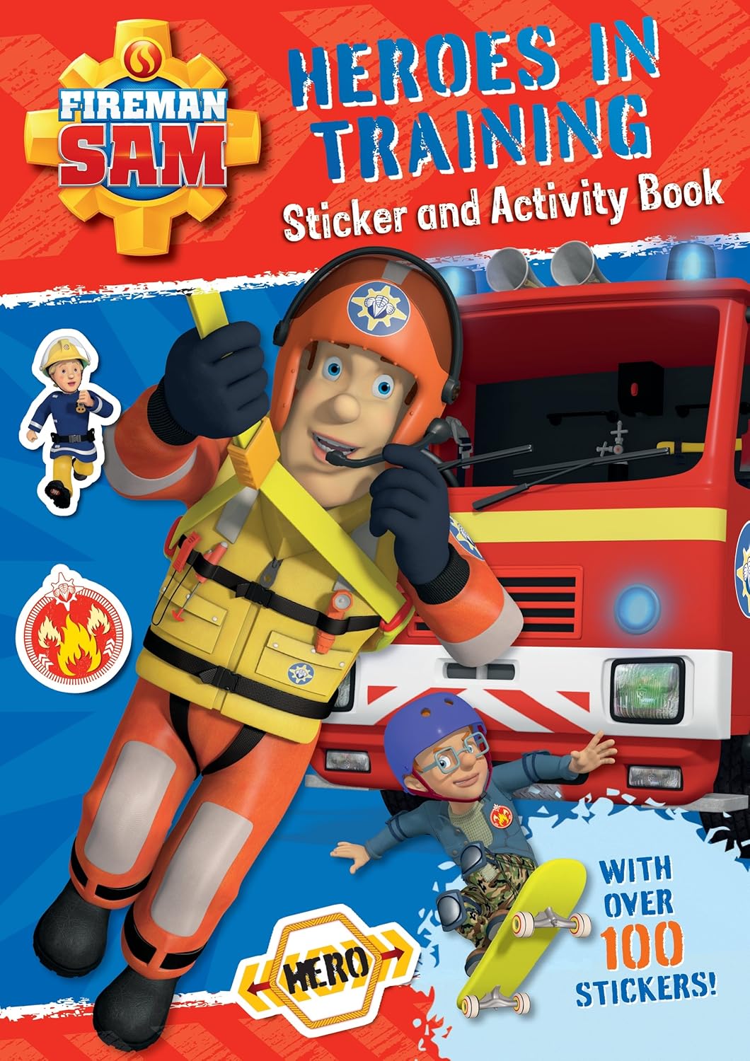 Fireman Sam Sticker Activity Book: Heroes in Training – Wondersaurus