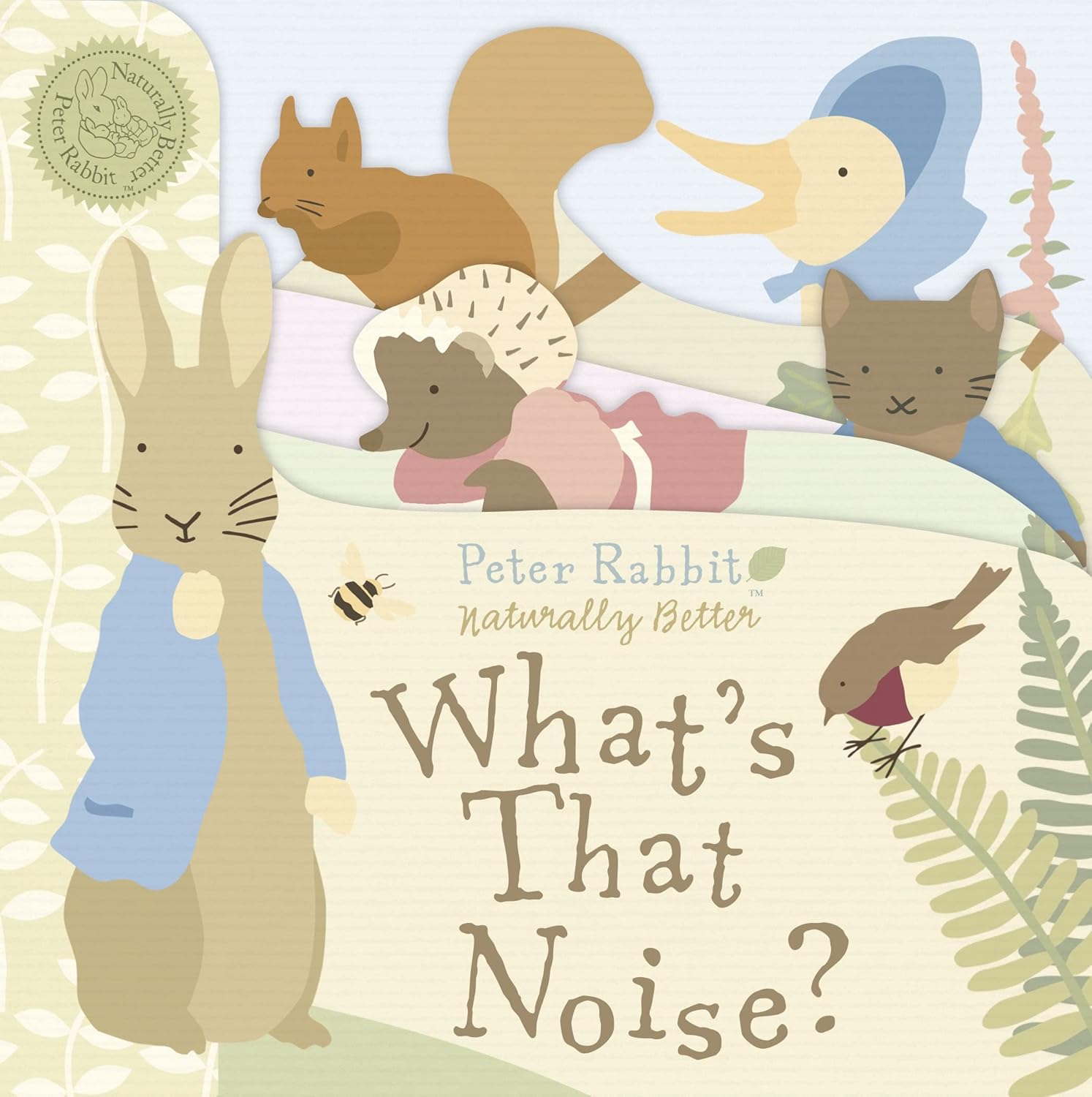 Noisy The Rabbit Board Book: Peter Rabbit What's That Noise? – WONDERSAURUS