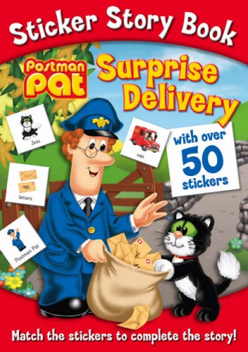 Postman Sticker Postman Pat Surprise Delivery Sticker Story Book – Wondersaurus