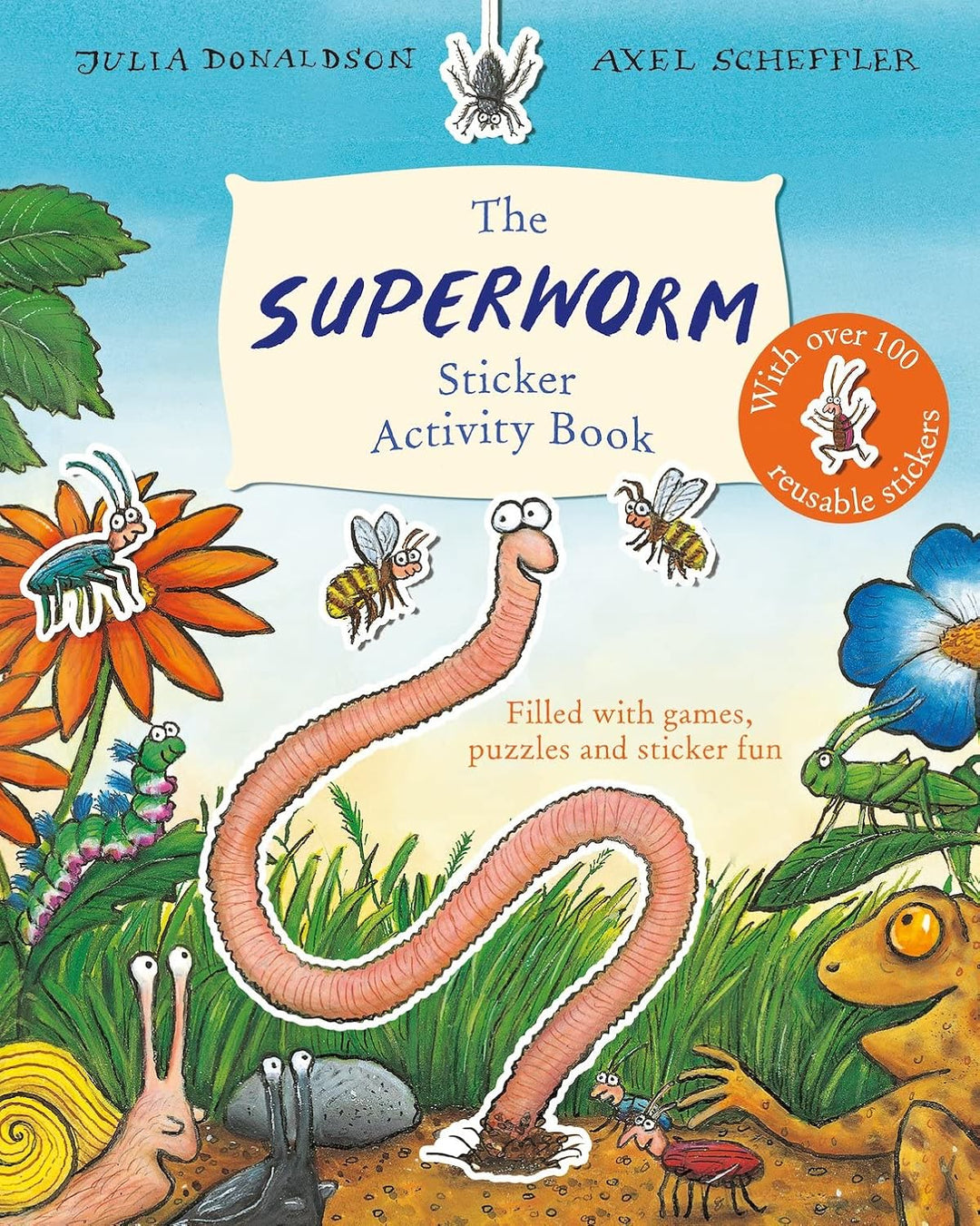 Superworm Sticker Activity Book – WONDERSAURUS