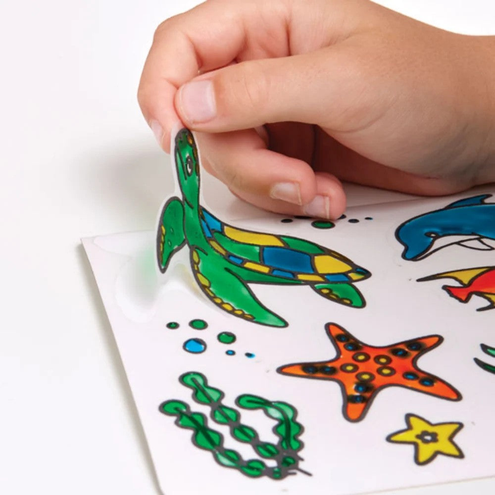 Colour Your Own Stickers - Sea Creatures