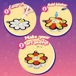 Play 'N' Colour-Aqua Puffs Art Garden