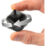 bopster Fidget Cube Spinner: Black