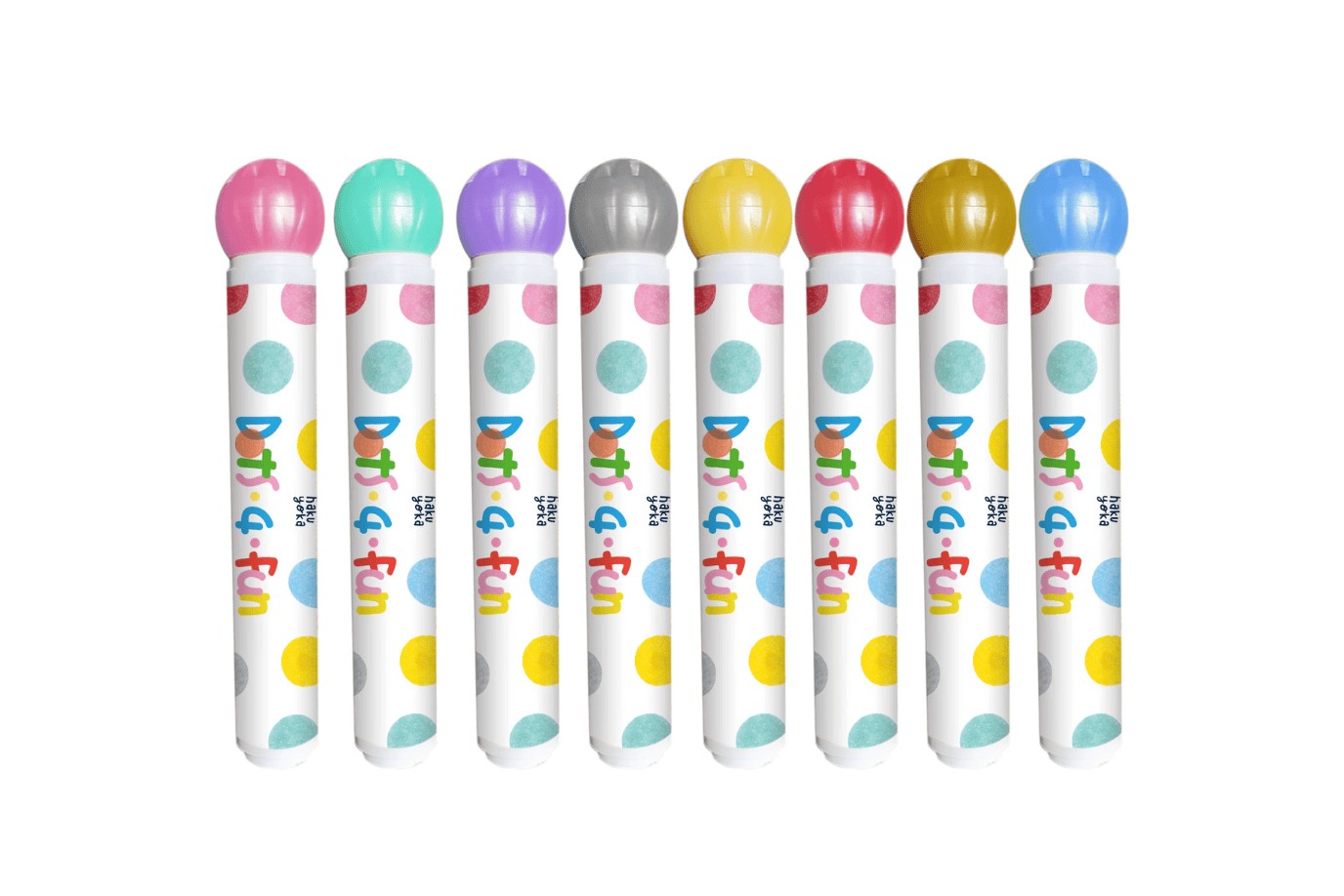 Dot Markers: 8 Pearlescent