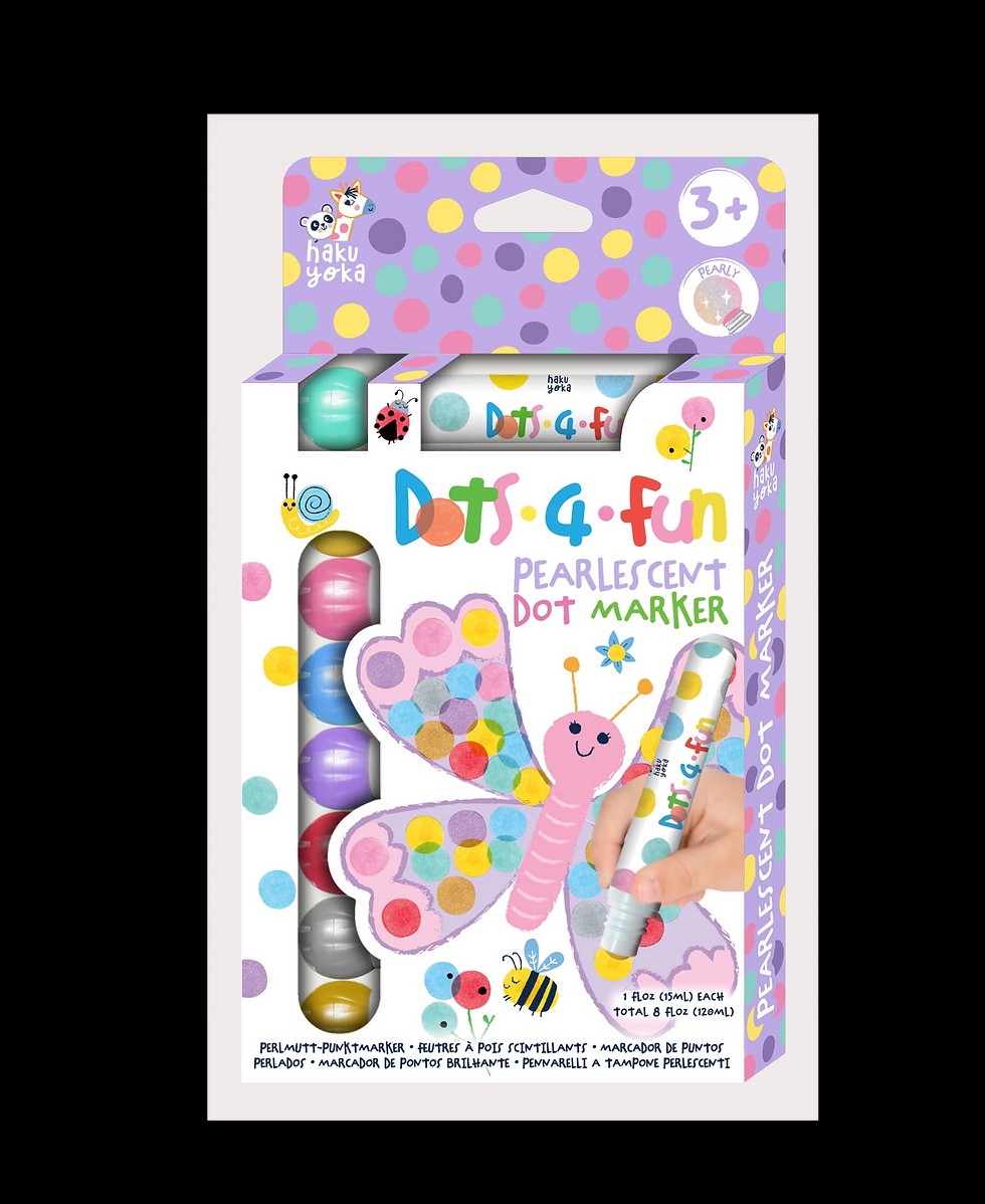 Dot Markers: 8 Pearlescent
