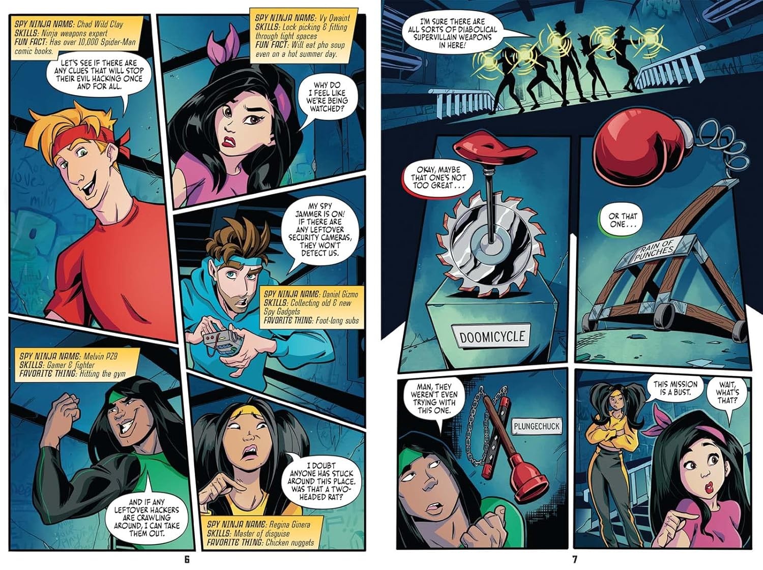 Spy Ninjas Official Graphic Novel #1: Virtual Reality Madness!