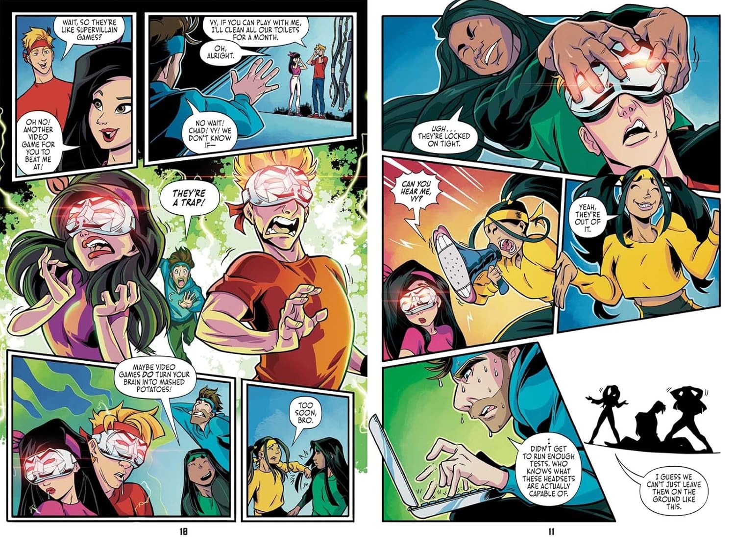 Spy Ninjas Official Graphic Novel #1: Virtual Reality Madness!