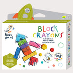 Block crayons: Rocket
