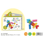 Block crayons: Rocket