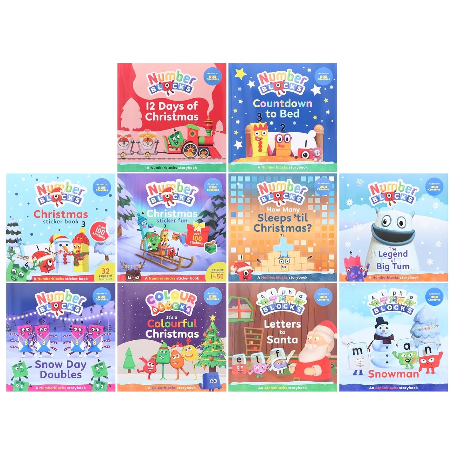 Numberblocks, Alphablocks and Colourblocks Story book
