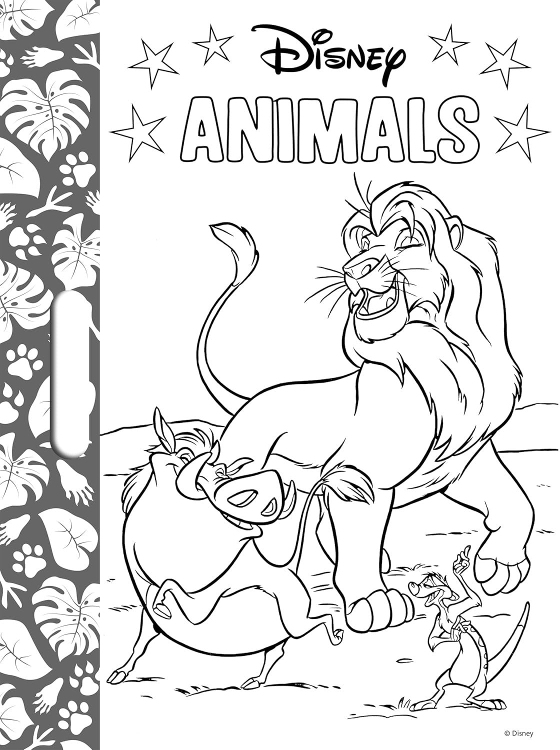 Giant Colour Me Pad: Disney Animals