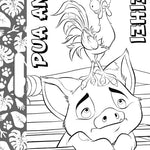 Giant Colour Me Pad: Disney Animals