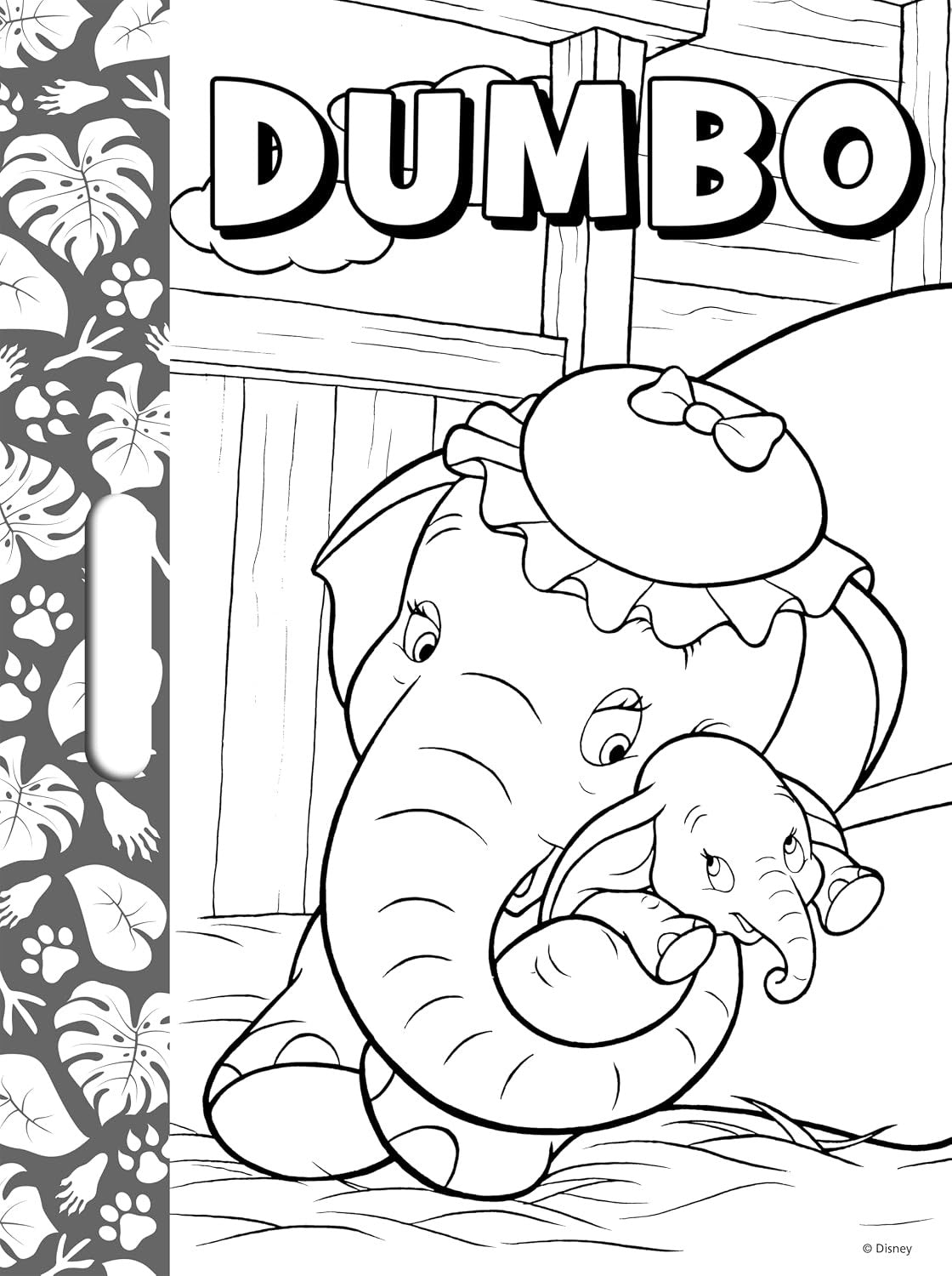 Giant Colour Me Pad: Disney Animals
