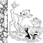 Giant Colour Me Pad: Disney Animals