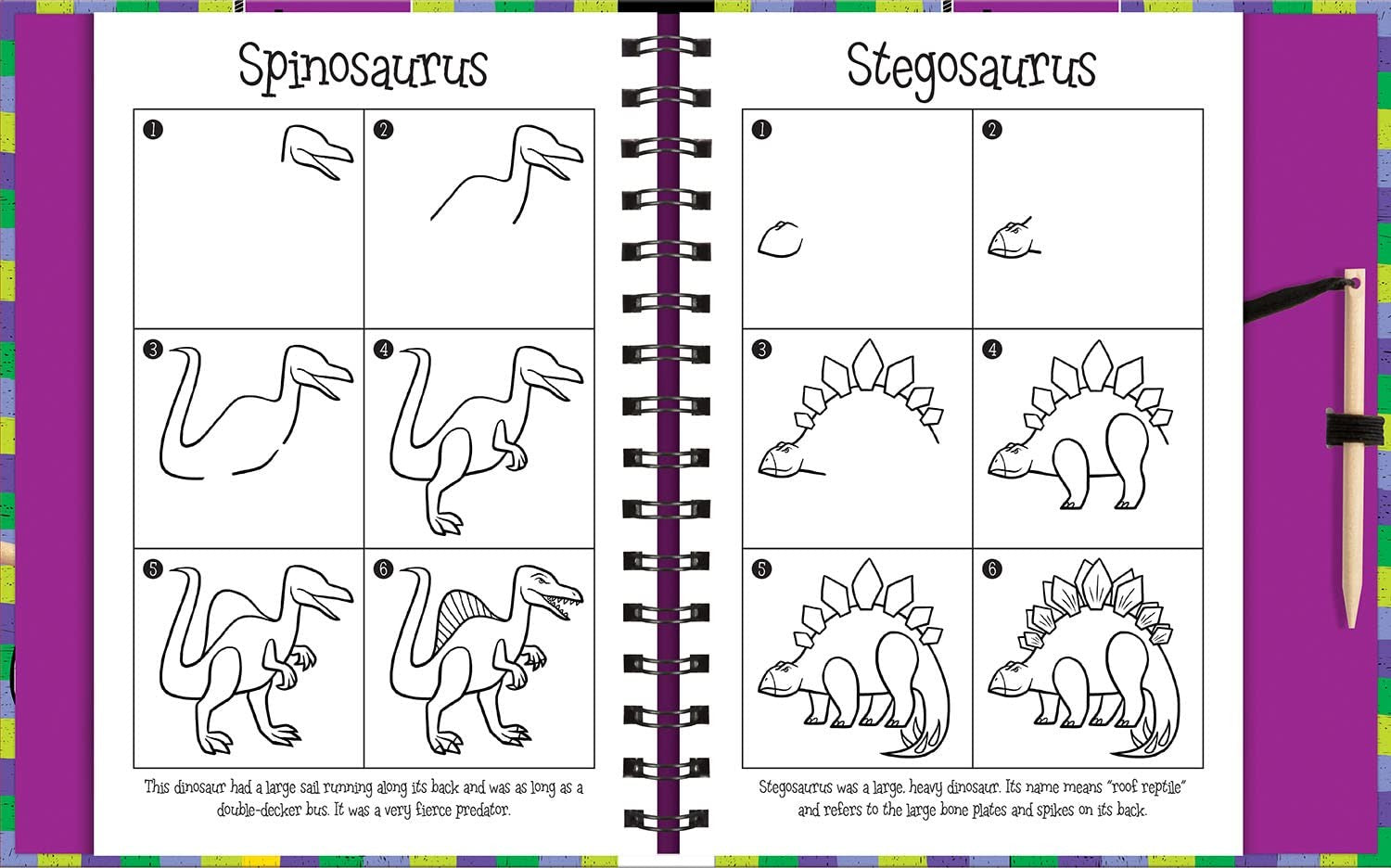 Scratch and Draw - Dinosaurs