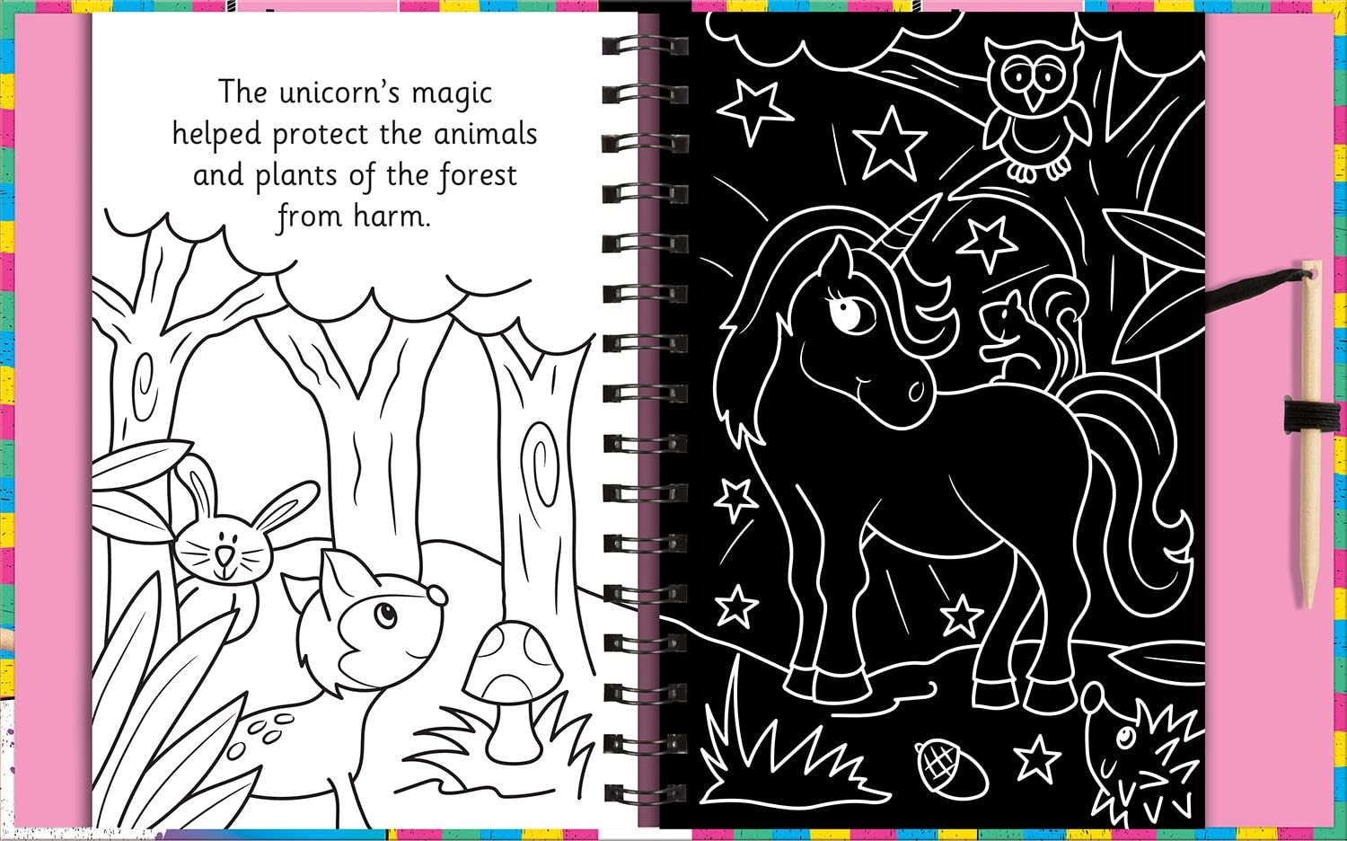 Scratch and Draw - Unicorns & Horses Too