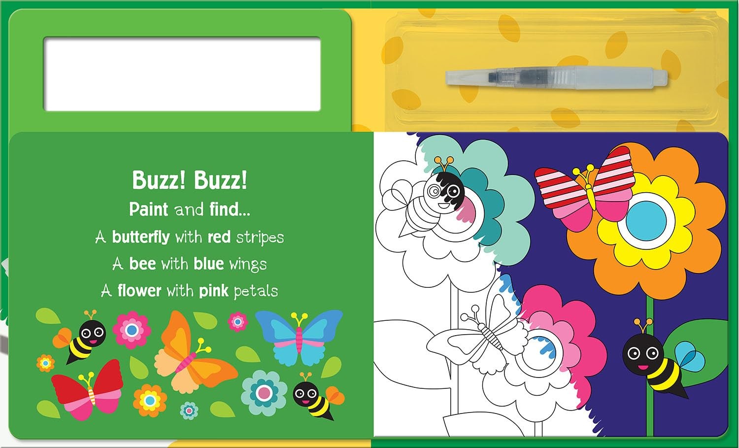 Water Painting Search and Find Bugs