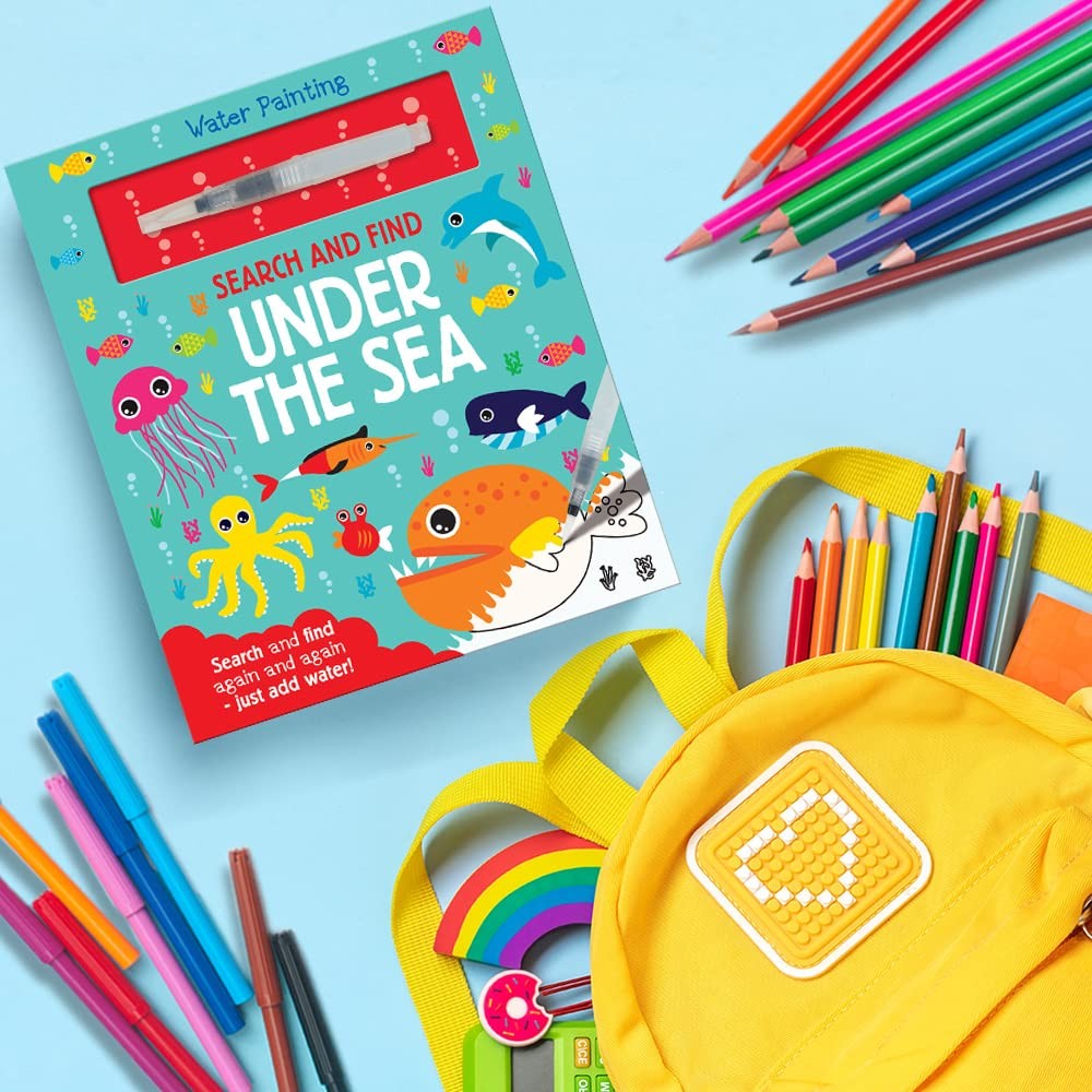 Water Painting Search and Find Under the Sea