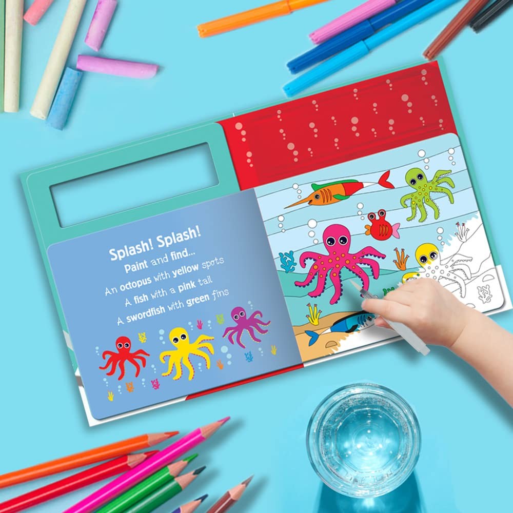 Water Painting Search and Find Under the Sea