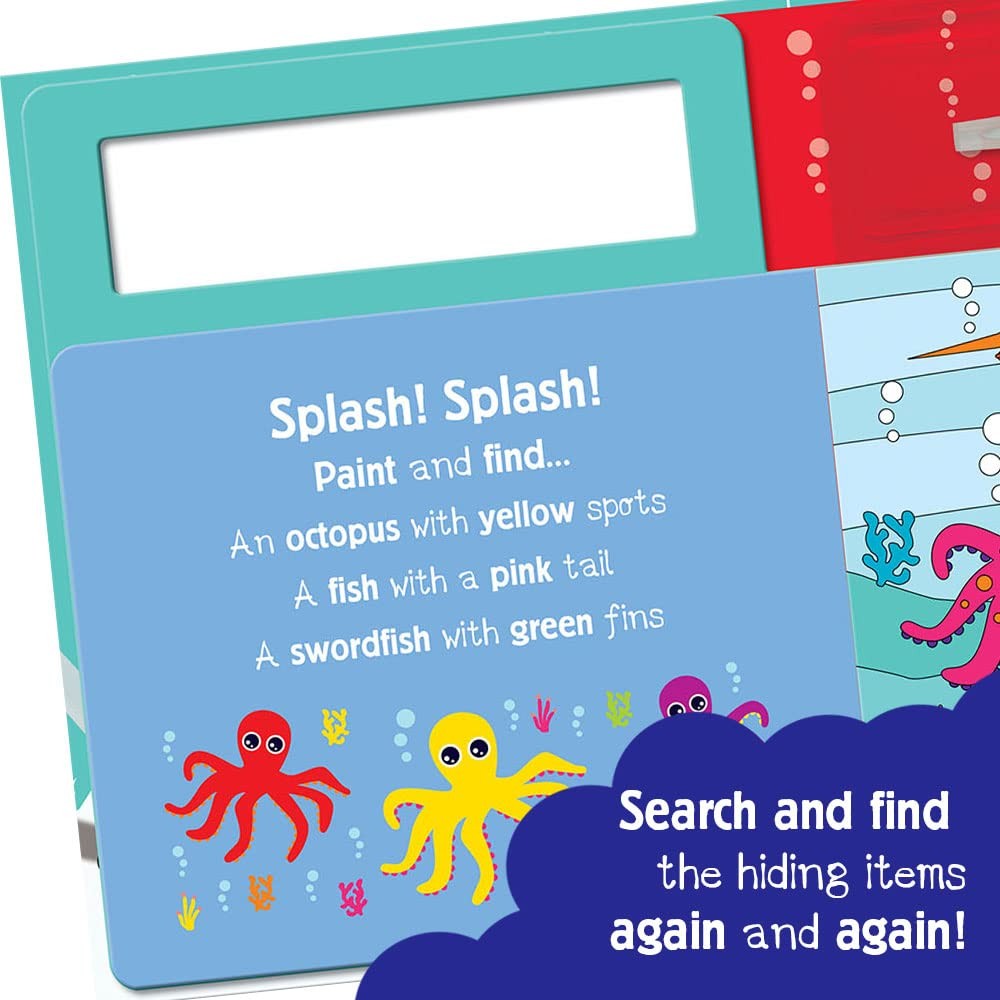 Water Painting Search and Find Under the Sea