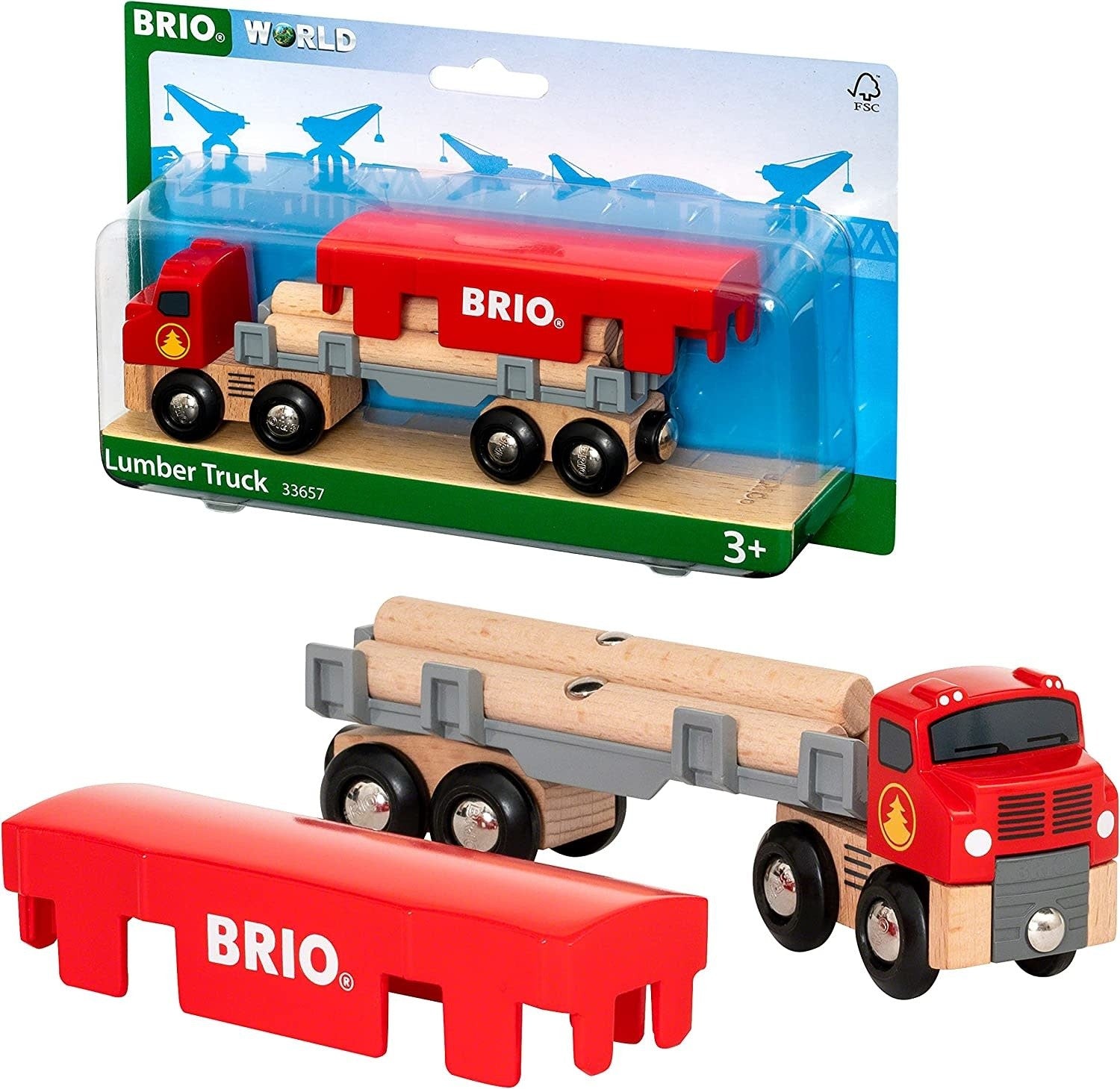 Brio World: Trains & Vehicles -  Lumber Truck