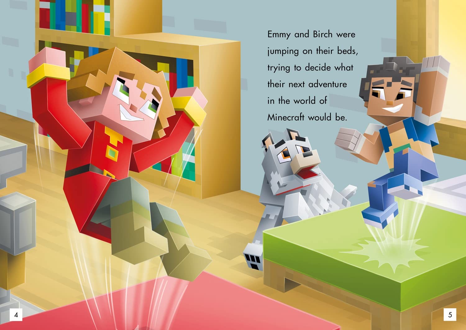 Minecraft Young Readers LV2: The Sky’s the Limit