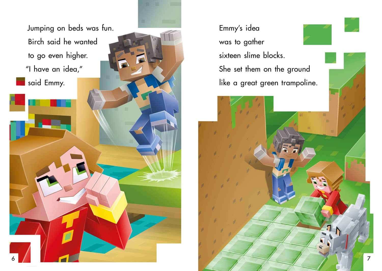 Minecraft Young Readers LV2: The Sky’s the Limit