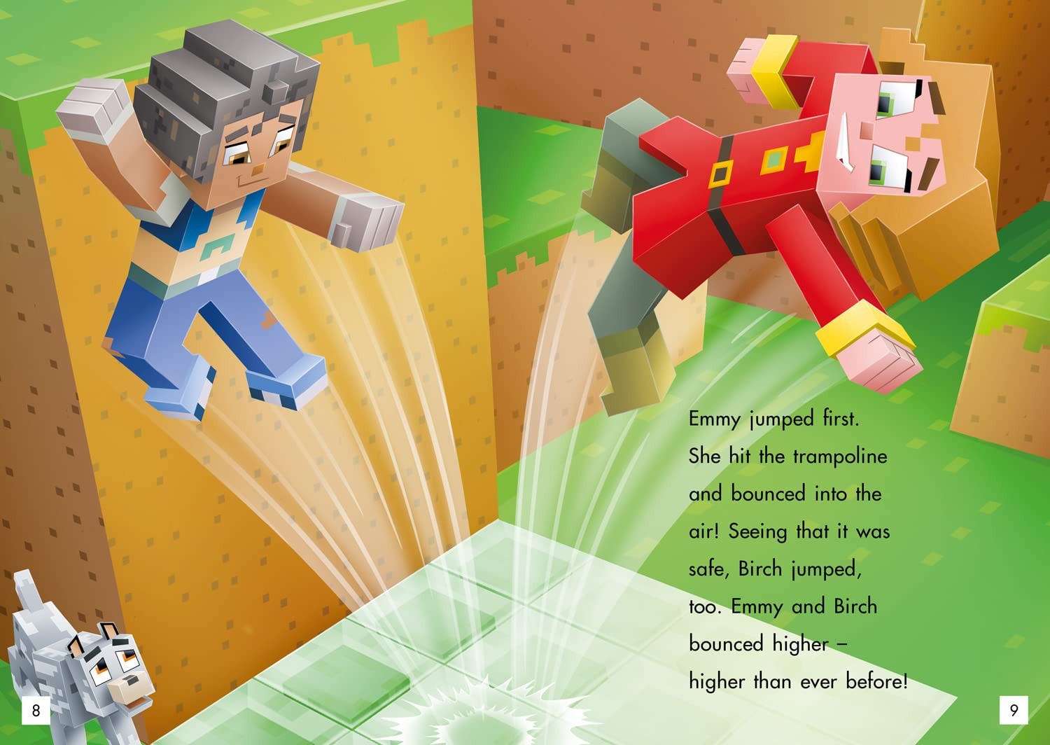 Minecraft Young Readers LV2: The Sky’s the Limit