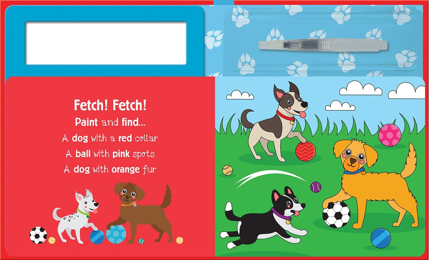 Water Painting Search and Find Dogs