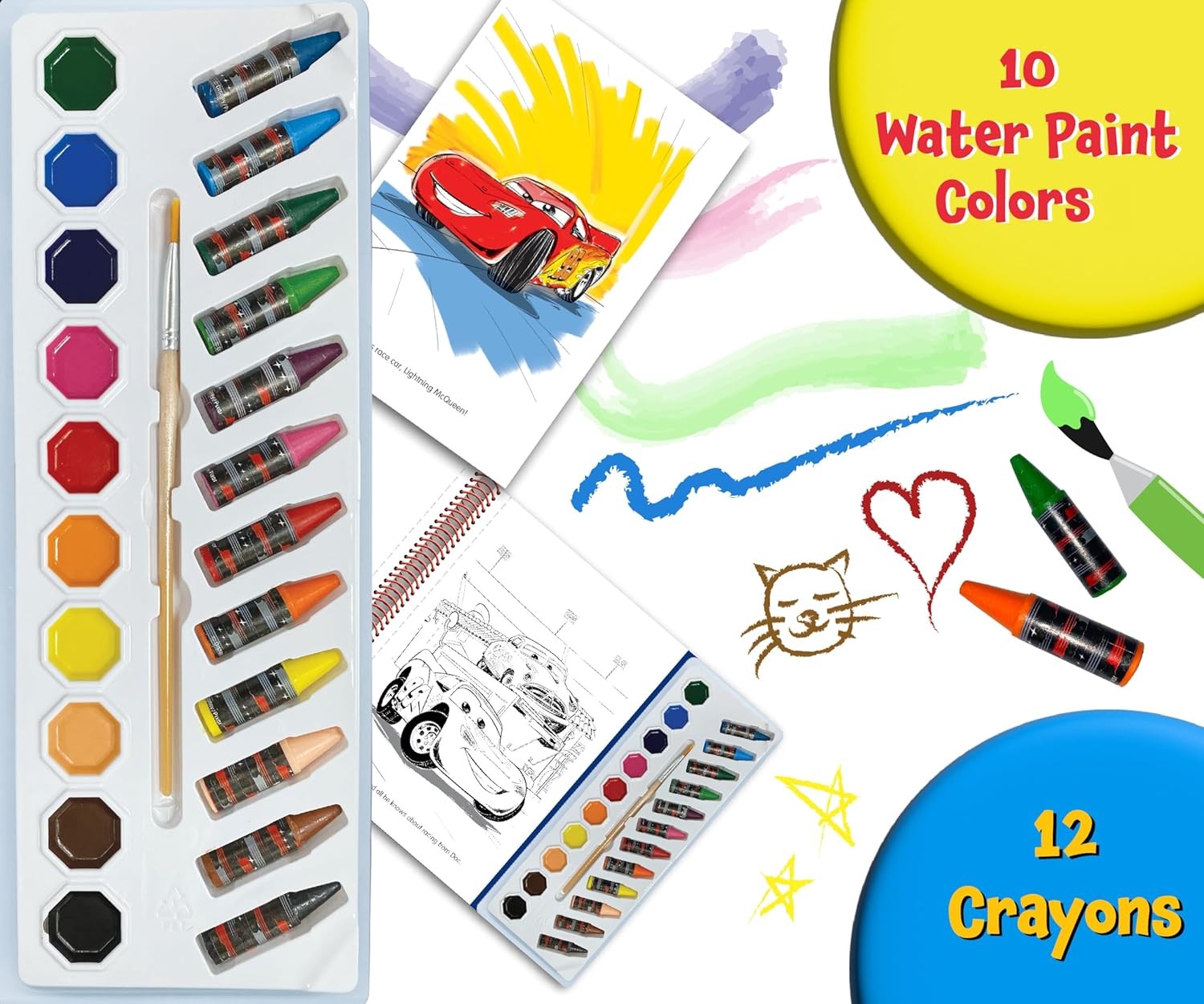 Deluxe Poster Paint & Color: Disney Pixar Cars