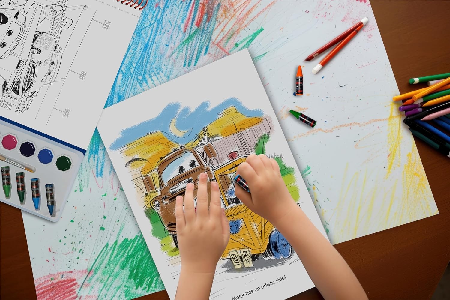 Deluxe Poster Paint & Color: Disney Pixar Cars