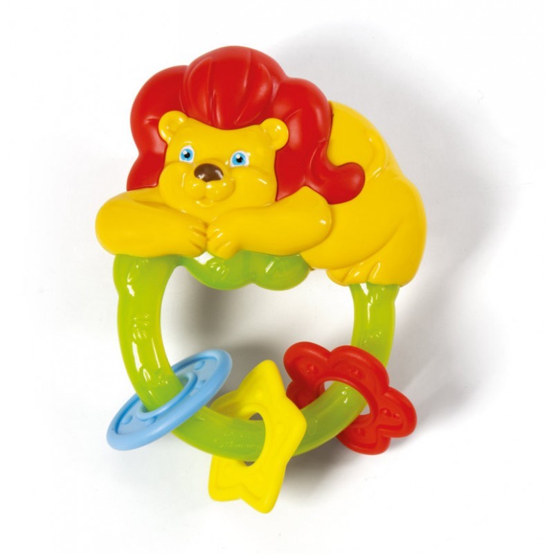 Baby Clementoni: Lion Teething Rattle