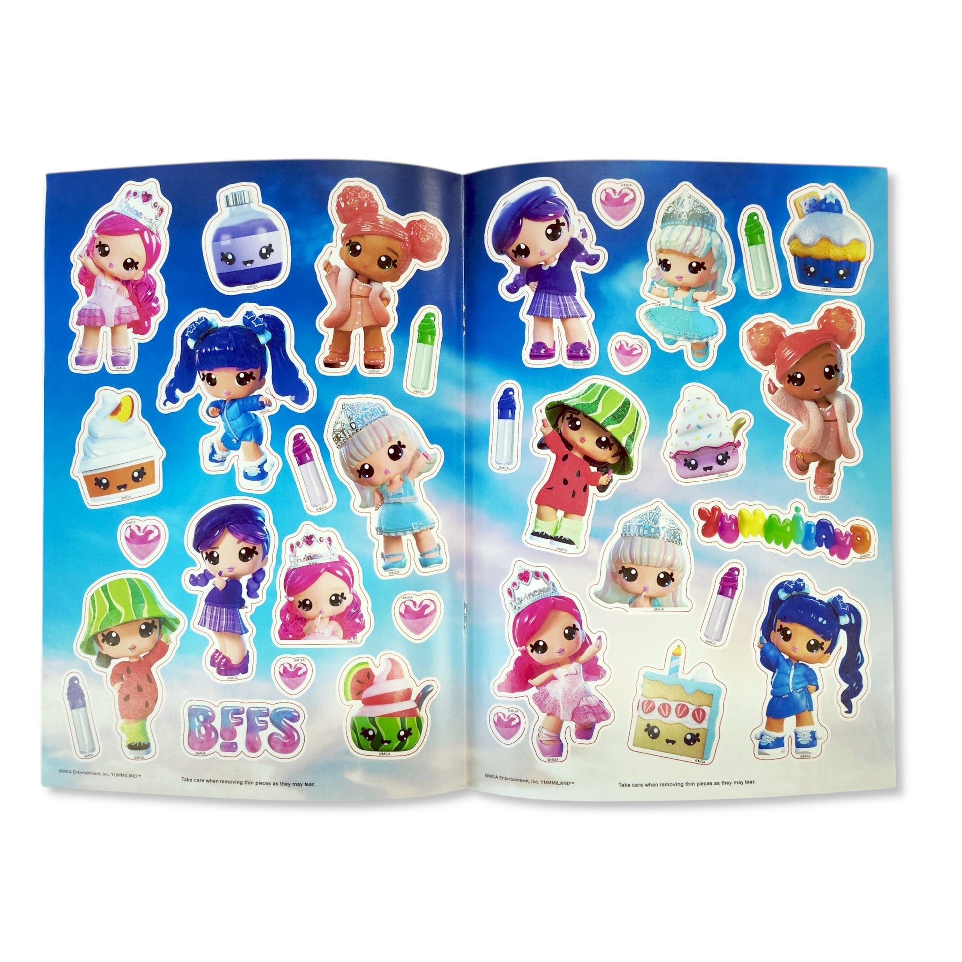 Sticker Book - Yummiland