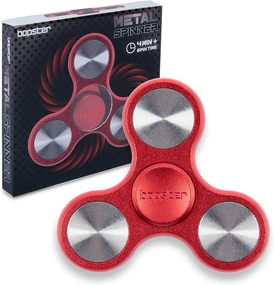 bopster Metal Spinner: Red