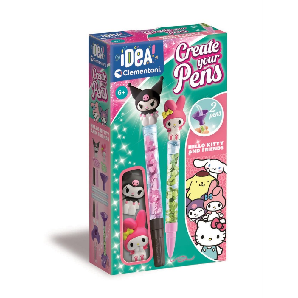 Clementoni Idea: Create Your Pens - MY MELODY & KUROMI & HELLO KITTY