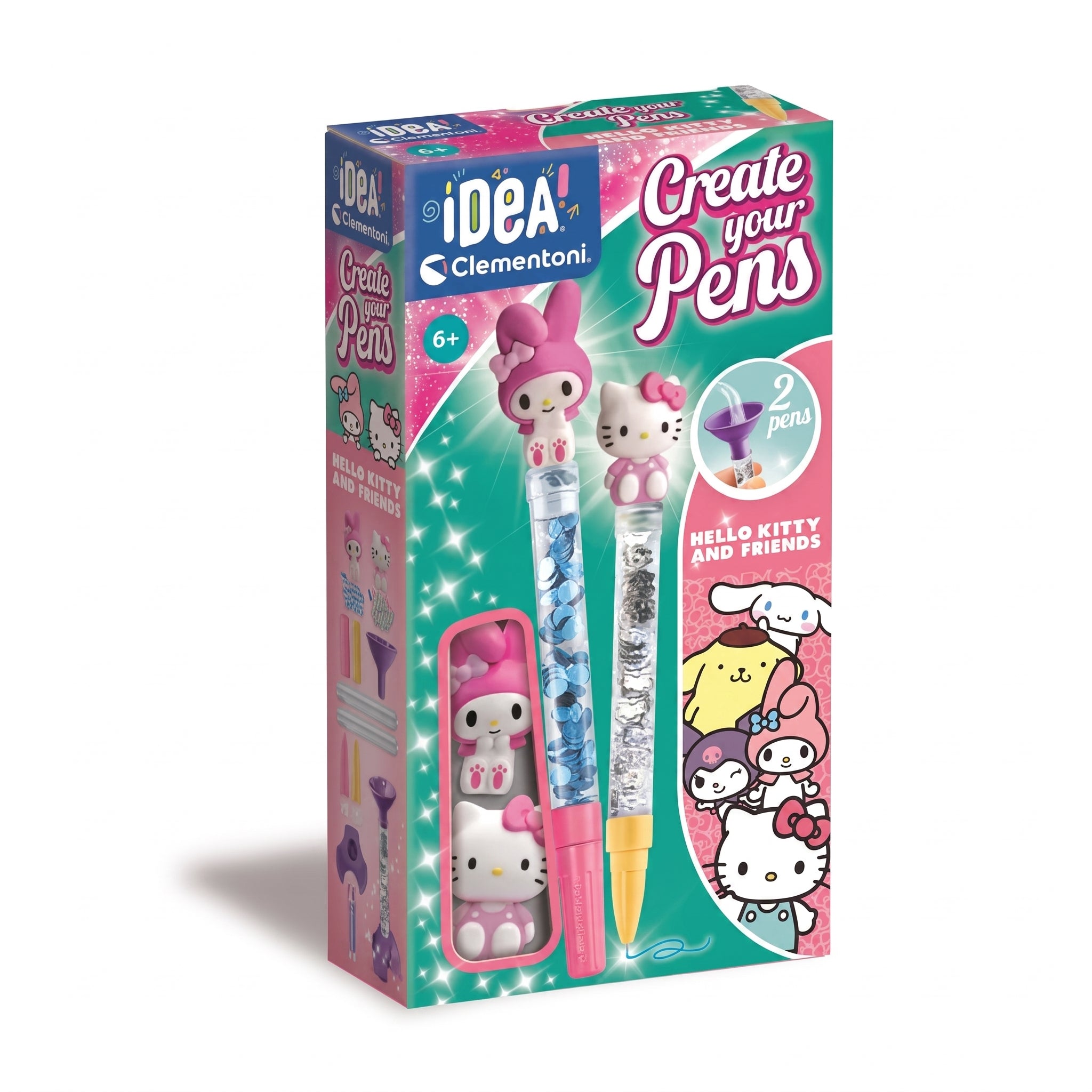 Clementoni Idea: Create Your Pens - MY MELODY & KUROMI & HELLO KITTY