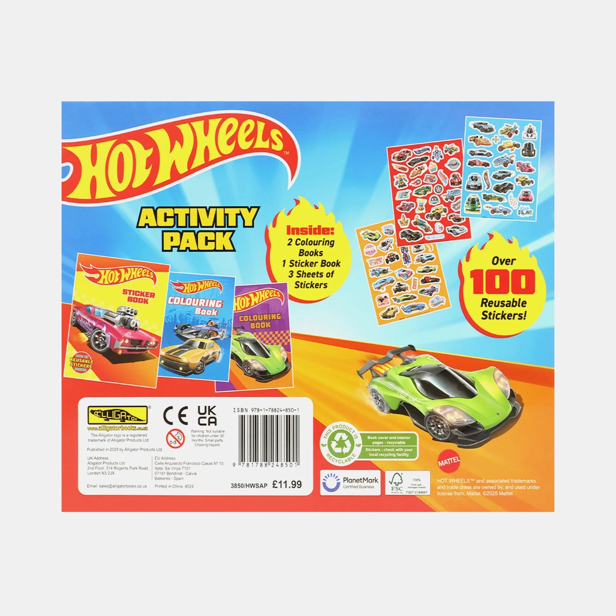 Activity Pack: Hot Wheels