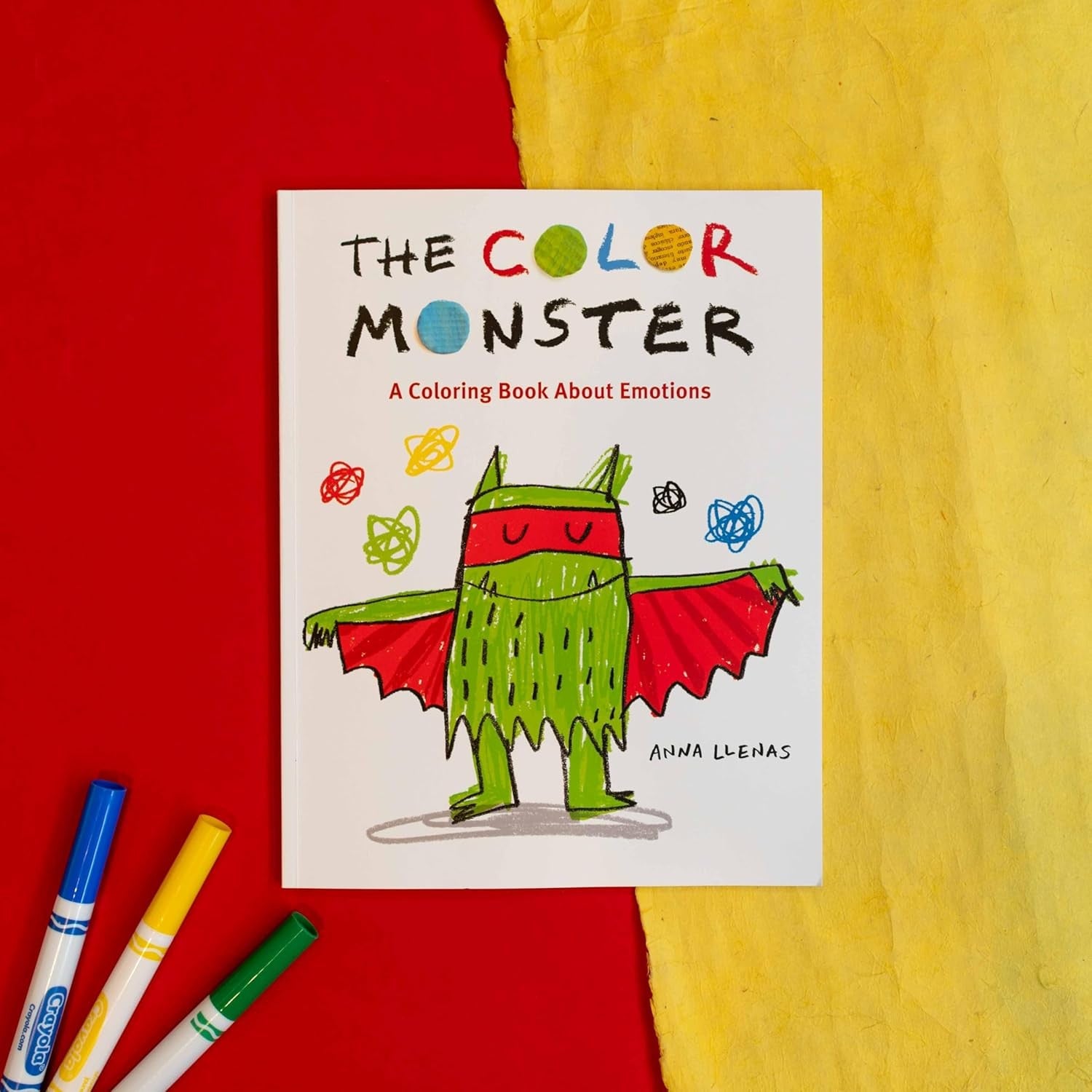The Color Monster: A Coloring Book About Emotions